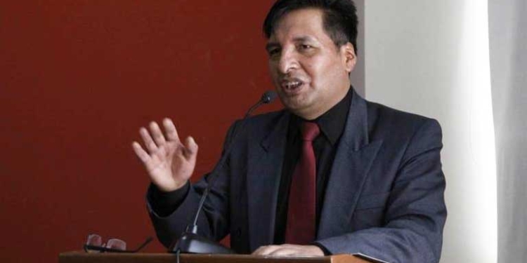 El ministro de Educación, Adrián Quelca