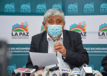 Alcalde municipal de La Paz, Iván Arias