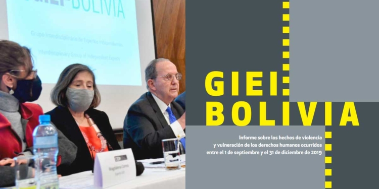 El Grupo Interdisciplinario de Expertos Independientes (GIEI-Bolivia)