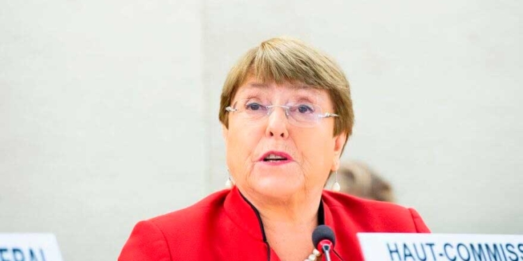 Bachelet lideró este martes una sesión de la ONU celebrada a instancias de Paquistán, en su calidad de coordinador de la Organización para la Cooperación Islámica (OCI)