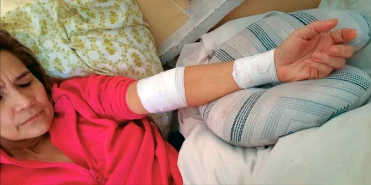 Expresidenta de Bolivia en el penal de Miraflores