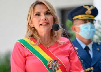 La expresidenta interina de Bolivia, Jeanine Áñez. Reuters
