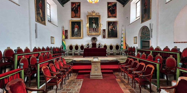 La Casa de la Libertad recibirá este jueves sesiones de honor por el 6 de Agosto