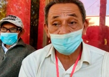 Gran cacique de la Asociación de la Comunidad Indígena de San Ignacio de Velasco  (ACISIV) Venancio Gómez