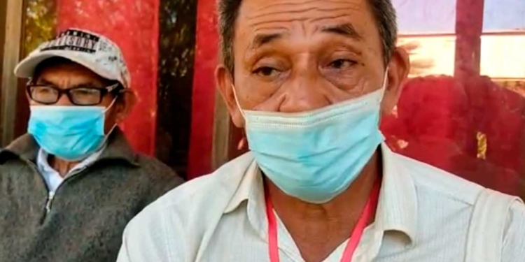 Gran cacique de la Asociación de la Comunidad Indígena de San Ignacio de Velasco  (ACISIV) Venancio Gómez