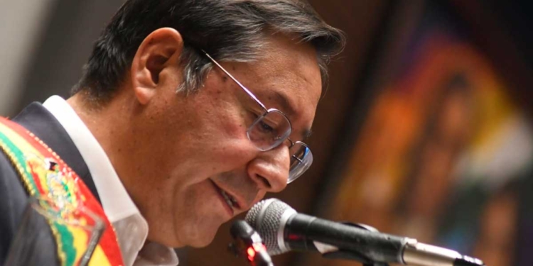 Presidente Constitucional del Estado, Luis Arce Catacora