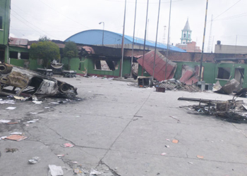 Oficinas de Diprove destruidas 2019