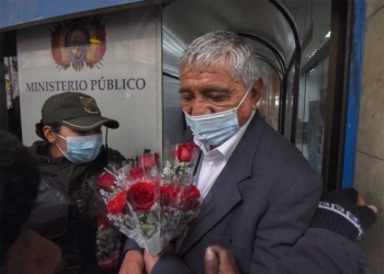 El alcalde de La Paz, Iván Arias