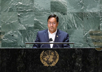 Luis Arce en la ONU