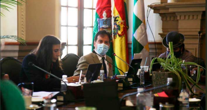 Javier Escalier, concejal de la Bancada del MAS-IPSP del municipio de La Paz