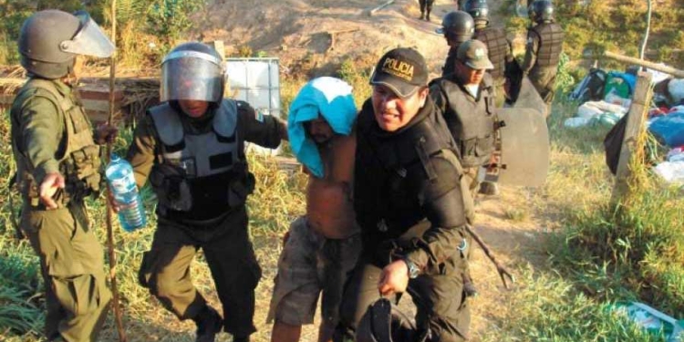 La intervención en Chaparina en 2011