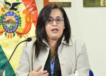 Ivette Espinza, viceministra de Pensiones y Servicios Financieros. MEyFP