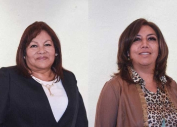 Exsubalcaldesas de los macrodistritos Centro, Jaqueline Chavarría, y de Mallasa, Sheyla Dávalos