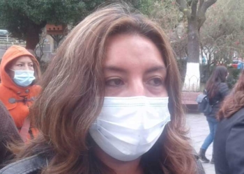 Subalcaldesa destituida del distrito Mallasa, Sheyla Dávalos
