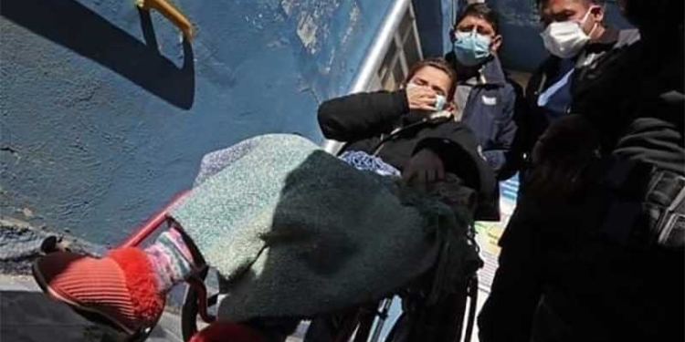 La expresidenta Jeanine Áñez