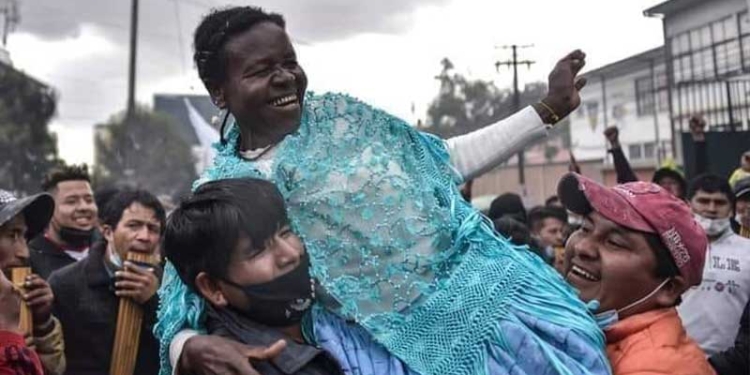 Tomasa Medina fue el rostro alegre de la resistencia en ADEPCOCA