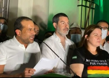 El gobernador de Santa Cruz, Luis Fernando Camacho