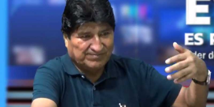 Evo Morales. Foto/captura