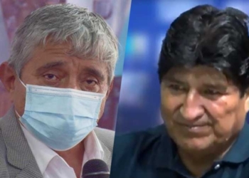 Iván Arias / Evo Morales