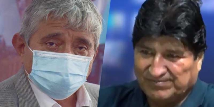 Iván Arias / Evo Morales