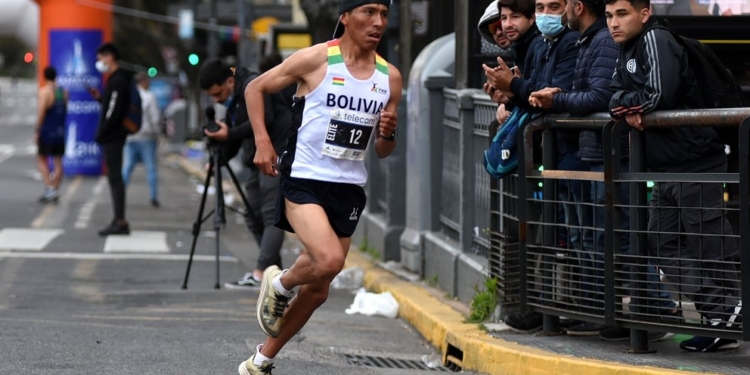El atleta boliviano Héctor Garibay. Foto: Infobae