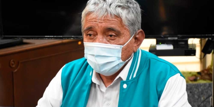 El alcalde  de La Paz, Iván Arias