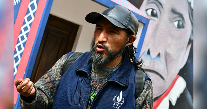 Denuncian que David Inca intenta lucrar con las familias de los fallecidos en Senkata 2019. | Foto: RRSS