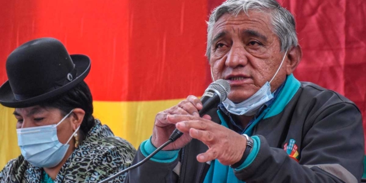 El alcalde de La Paz, Iván Arias