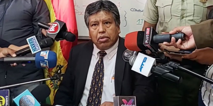 Wilson Tito anunció su renuncia al cargo. Foto: Plus TLT Tarija.