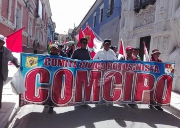 Advierten que no permitirán la llegada de Arce a Potosí por su aniversario
