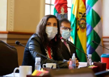 La concejal del Movimiento Al Socialismo (MAS), Roxana Pérez del Castillo