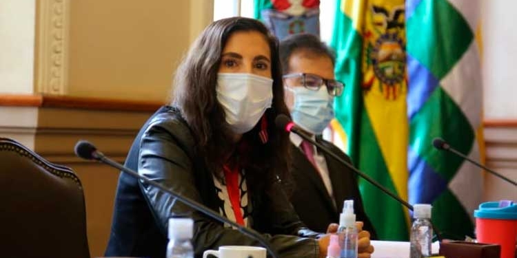 La concejal del Movimiento Al Socialismo (MAS), Roxana Pérez del Castillo