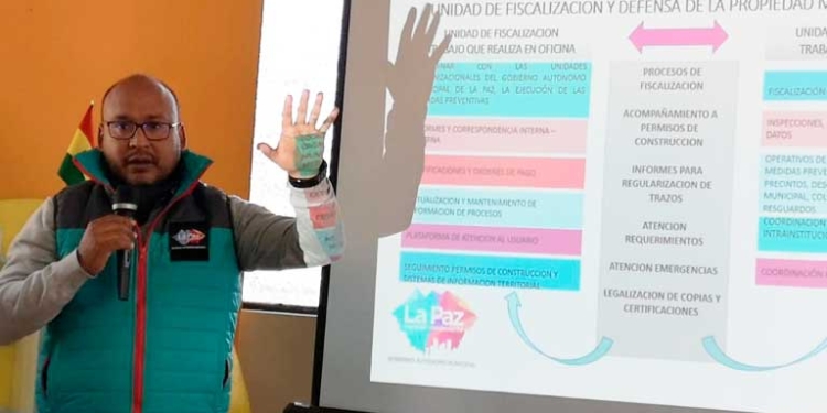 El subalcalde Sur, Vladimir Ávila.