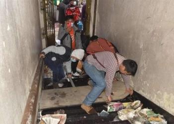 Universitarios de la UMSA se enfrentan por la FUL y dejan destrozos
