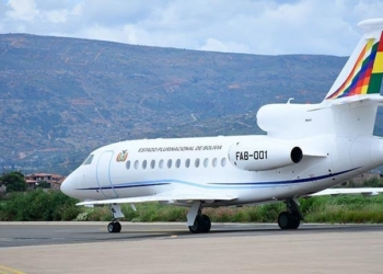 El presupuesto avión presidencial 2022 de Arce supera a los de Evo