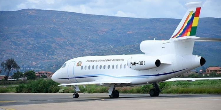 El presupuesto avión presidencial 2022 de Arce supera a los de Evo