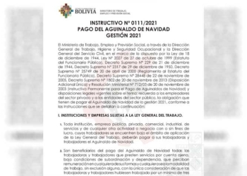 Gobierno dispone pago del Aguinaldo de Navidad hasta el 20 de diciembre impostergablemente