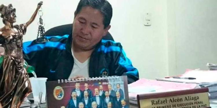 El juez Rafael Alcón Aliaga