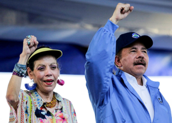 REUTERS/OSWALDO RIVAS  -   El presidente nicaragüense Daniel Ortega y la vicepresidenta Rosario Murillo