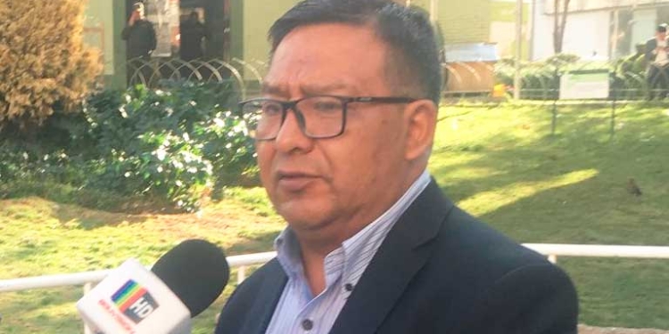 Luis Aruquipa, presidente del Consejo Nacional Cristiano de Iglesias Evangélicas Unidas