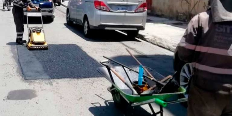 Alcaldía de La Paz inició tercera etapa de bacheos “Por el Bien Común”