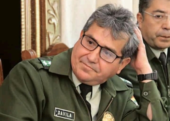 El exdirector general de la Fuerza Especial de Lucha Contra el Narcotráfico del gobierno de Evo Morales Maximiliano Dávila Pérez