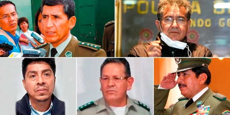 Los cinco ex jefes de fuerzas del orden que cayeron por sus vínculos con el tráfico de drogas
