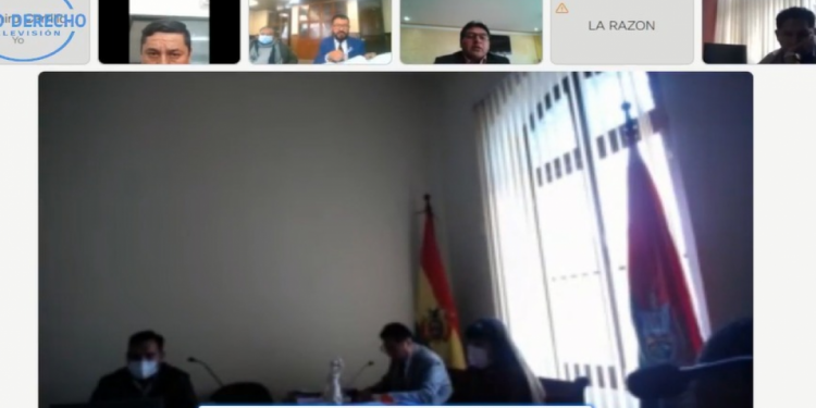 Se realizó una audiencia previa en la que se plantearon incidentes. Foto: captura de la audiencia virtual