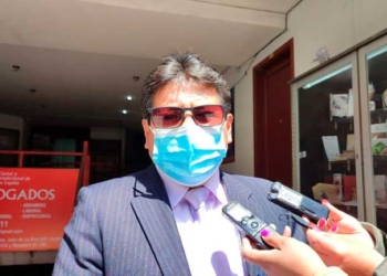 Abogado Eusebio Vera defensa de los dos ex jefes militares Gonzalo Jarjuri y Gonzalo Terceros