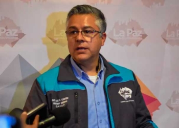 El secretario Ejecutivo de la Alcaldía de La Paz, José Carlos Campero