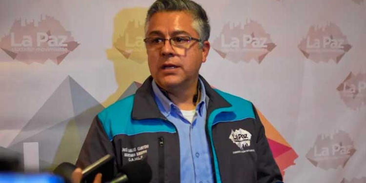 El secretario Ejecutivo de la Alcaldía de La Paz, José Carlos Campero