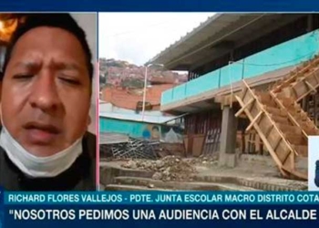Juntas escolares de Cotahuma anuncian protestas contra el alcalde Iván Arias