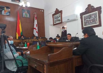 Sesión ordinaria del Concejo Municipal de Sucre | Foto: Correo del Sur