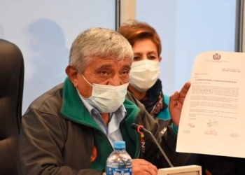 El alcalde de La Paz, Iván Arias